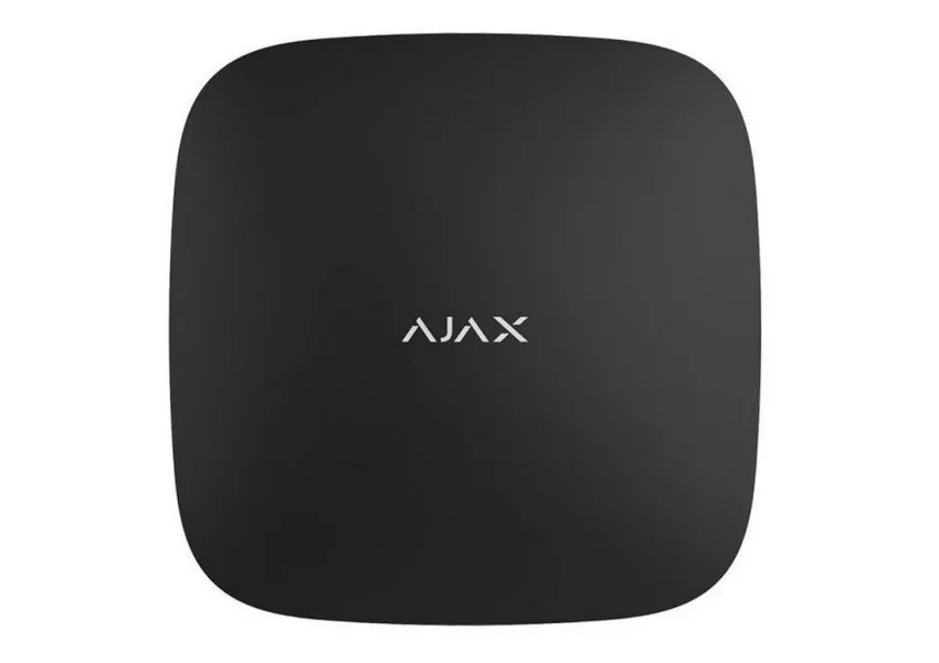 Panou inteligent de control al alarmei Ajax Hub 2 Plus, Negru