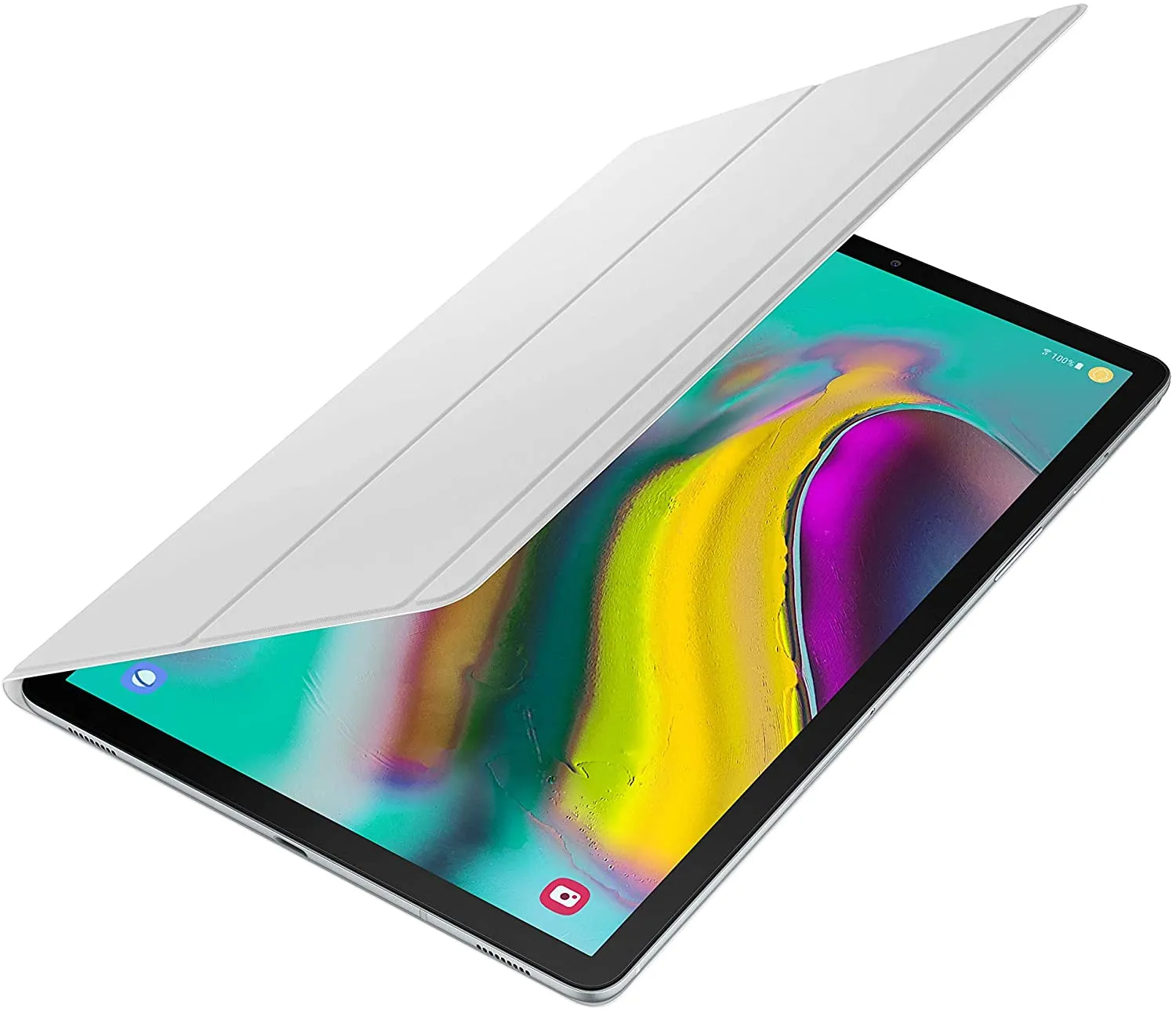 Husă pentru tabletă Samsung Tab S5e Book Cover, 10,5", Poliuretan, Alb