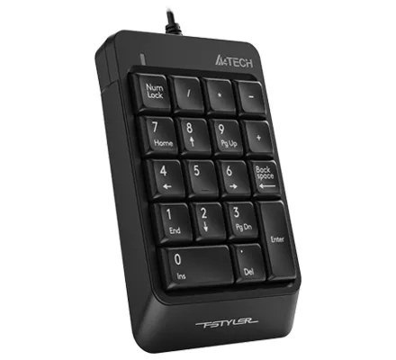 Tastatură A4Tech FK13P, Cu fir, Negru