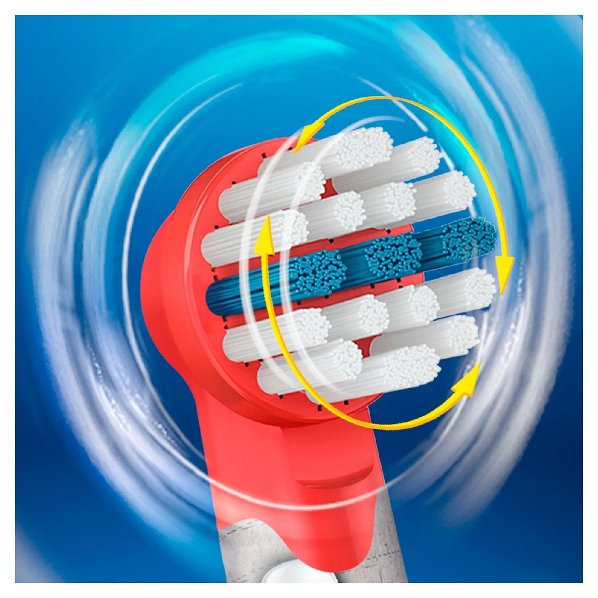 Duză pentru periuța de dinți electrică Oral-B Kids Mickey, Roșu