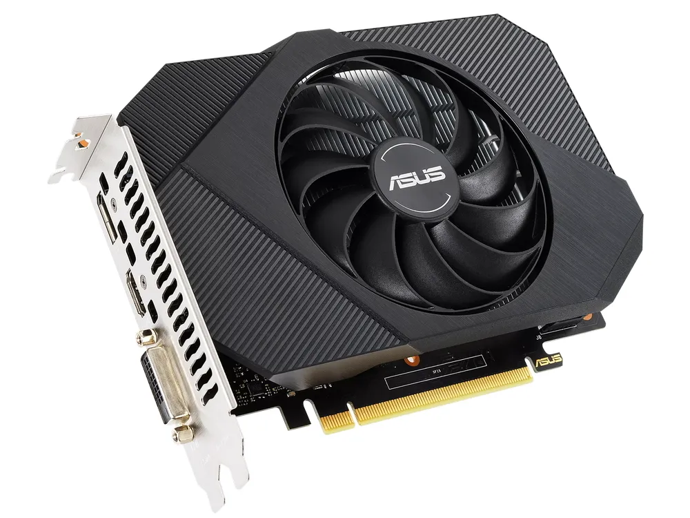 Placă Video ASUS PH-GTX1650-O4GD6-P,  4GB GDDR6 128bit