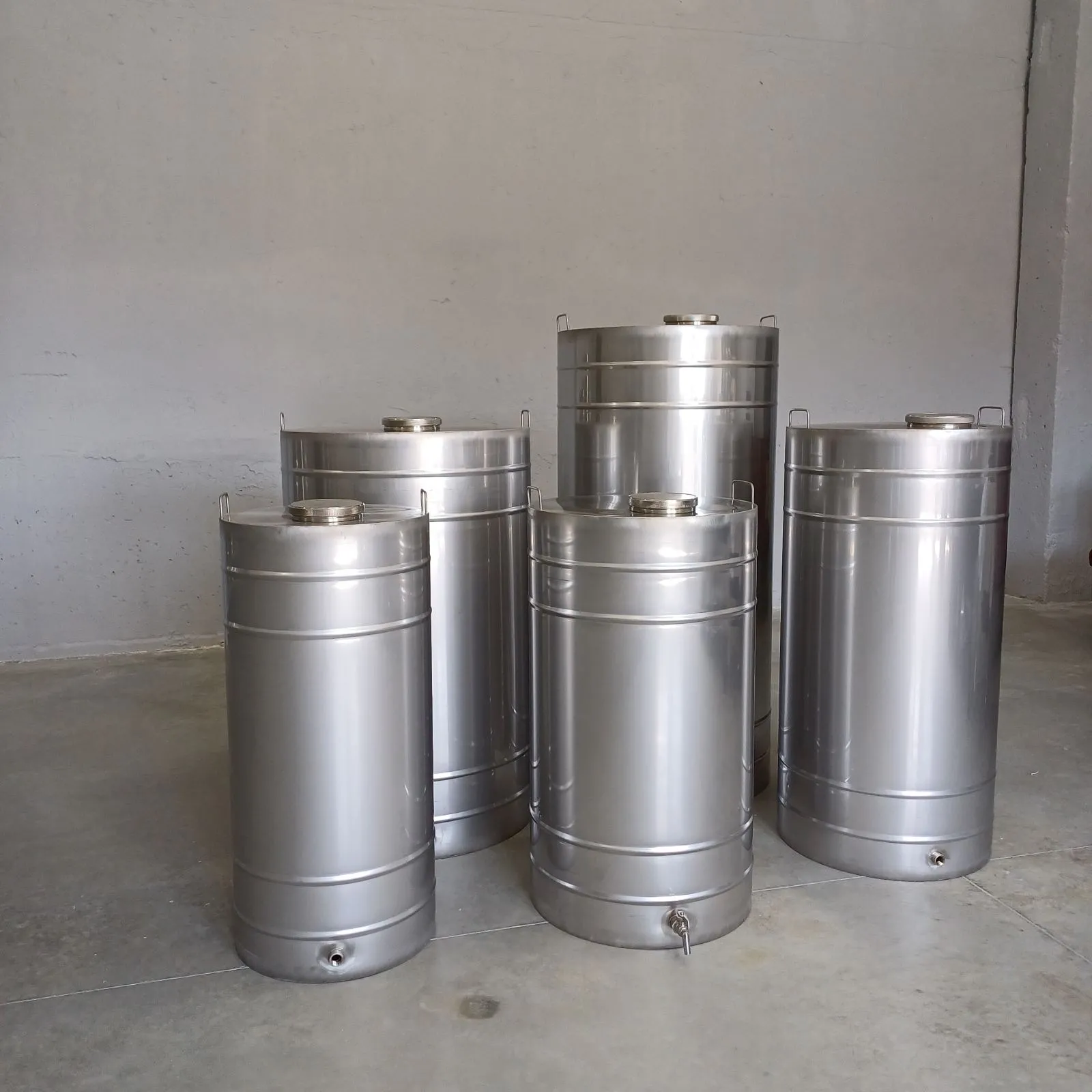 Butoi pentru vin din Inox 180 L