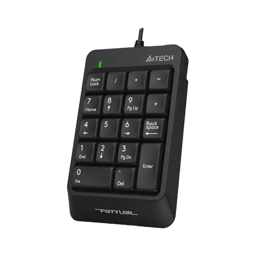 Tastatură A4Tech FK13P, Cu fir, Negru