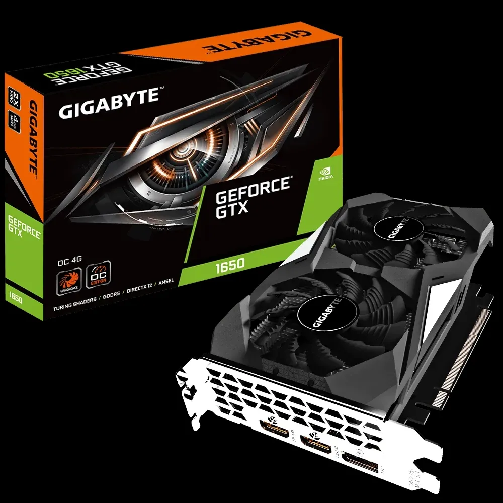 Placă Video Gigabyte GV-N1650OC-4GD,  4GB GDDR5 128bit