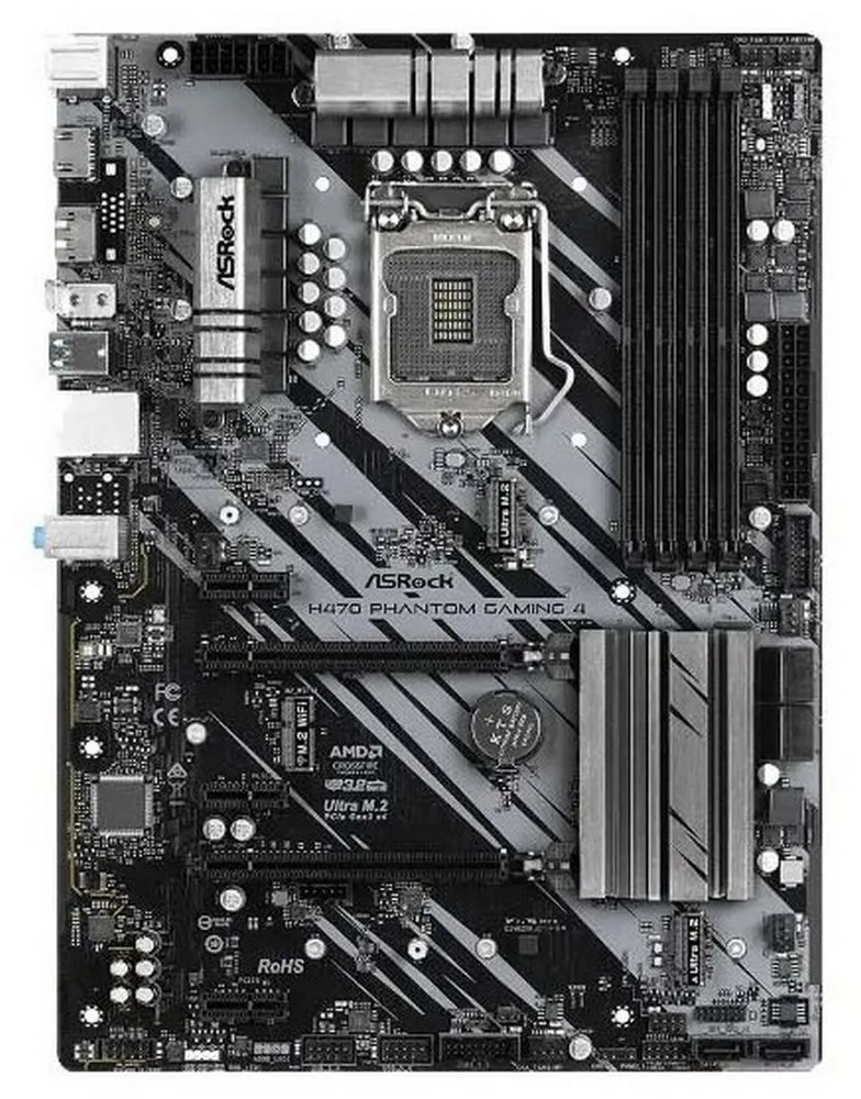 Placă de bază ASRock H470 PHANTOM GAMING 4, LGA1200, Intel H470, ATX