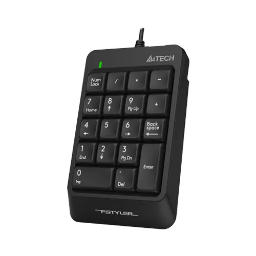 Tastatură A4Tech FK13P, Cu fir, Negru