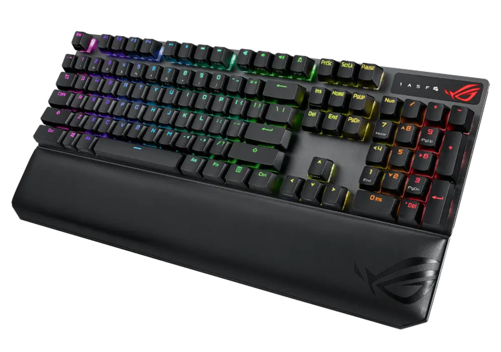 Tastatură ASUS ROG Strix Scope NX Wireless Deluxe, Fără fir, Negru