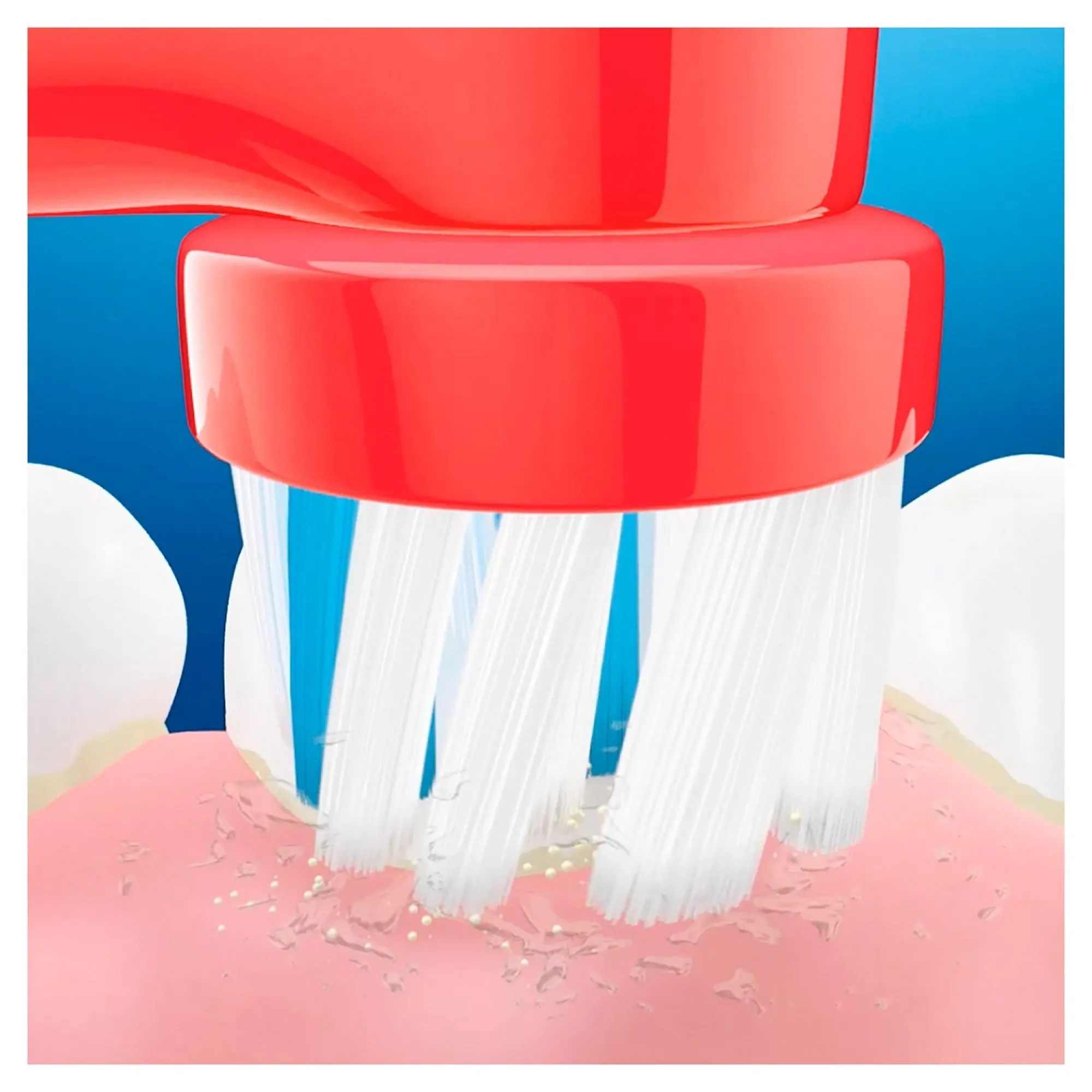 Duză pentru periuța de dinți electrică Oral-B Kids Mickey, Roșu