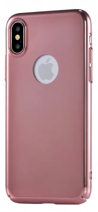 Husă Devia Mirror - iPhone XS/X, Rose Gold