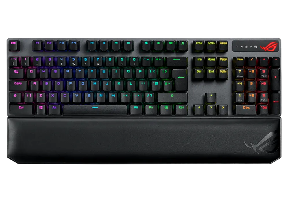 Tastatură ASUS ROG Strix Scope NX Wireless Deluxe, Fără fir, Negru