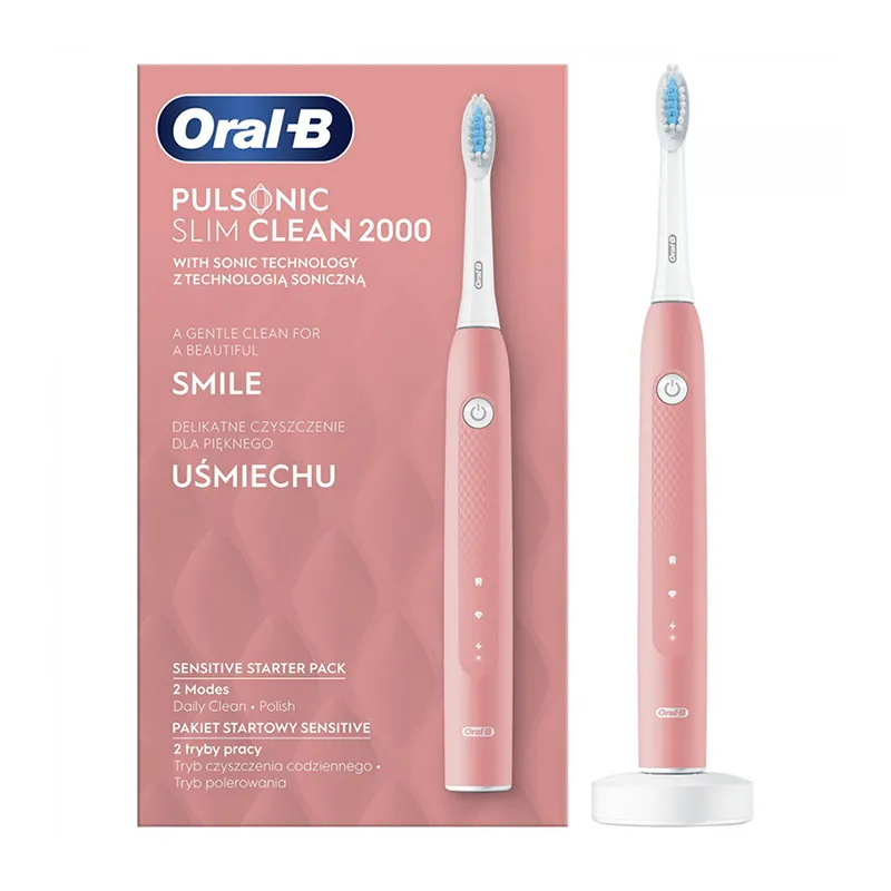 Periuța de dinți electrică sonică BRAUN S111.513.2, Roz