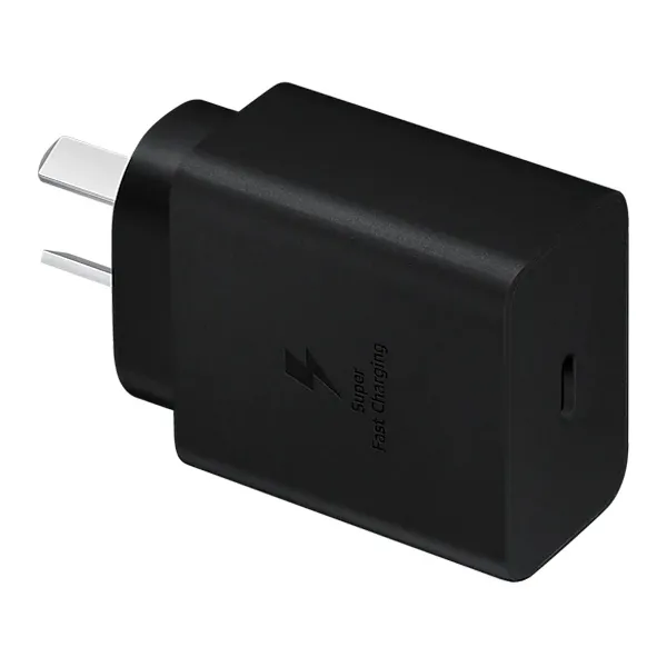 Original Sam. EP-T4510, Fast Travel Charger Compact 45W PD (w/o cable), Black