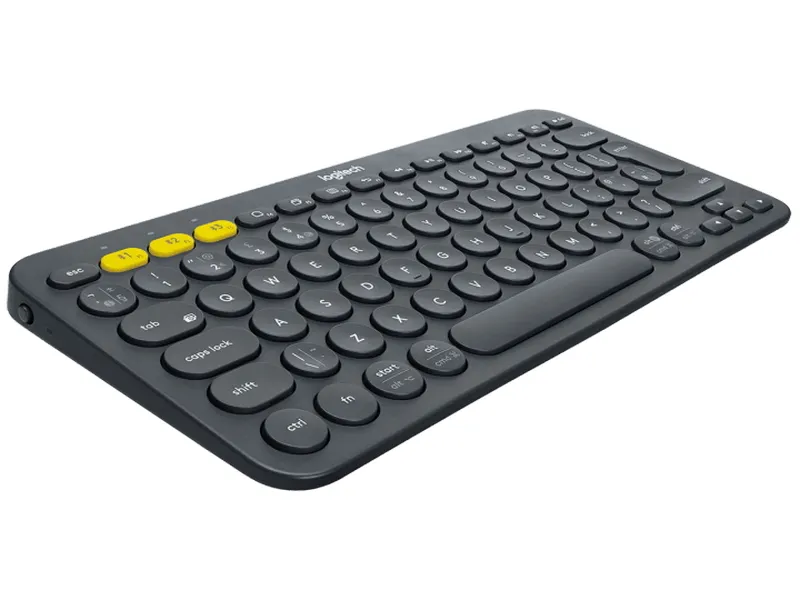 Tastatură Logitech K380, Fără fir, Negru