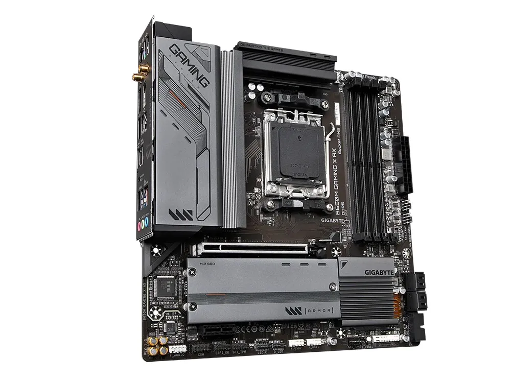 Placă de bază Gigabyte B650M GAMING X AX, AM5, AMD B650, Micro-ATX