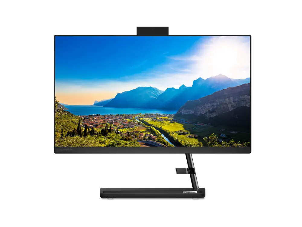Computer All-in-One Lenovo IdeaCentre 3 22ITL6, 21,5", Intel Pentium Gold 7505, 8GB/256GB, Fără SO, Negru