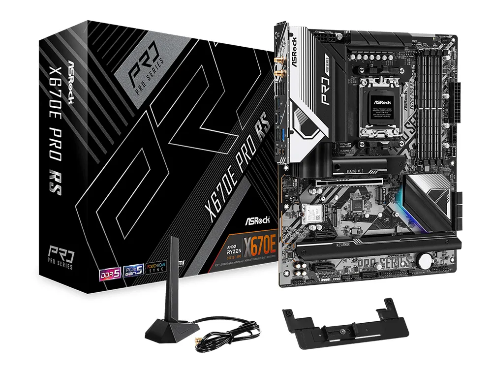 Placă de bază ASRock X670E PRO RS, AM5, AMD X670, ATX