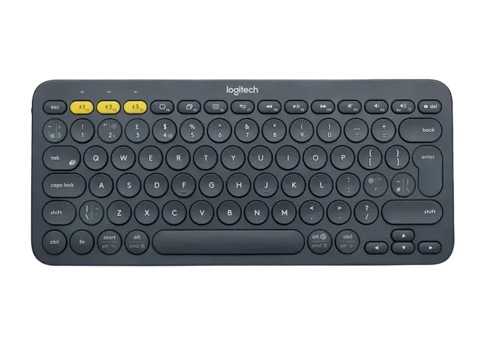 Tastatură Logitech K380, Fără fir, Negru