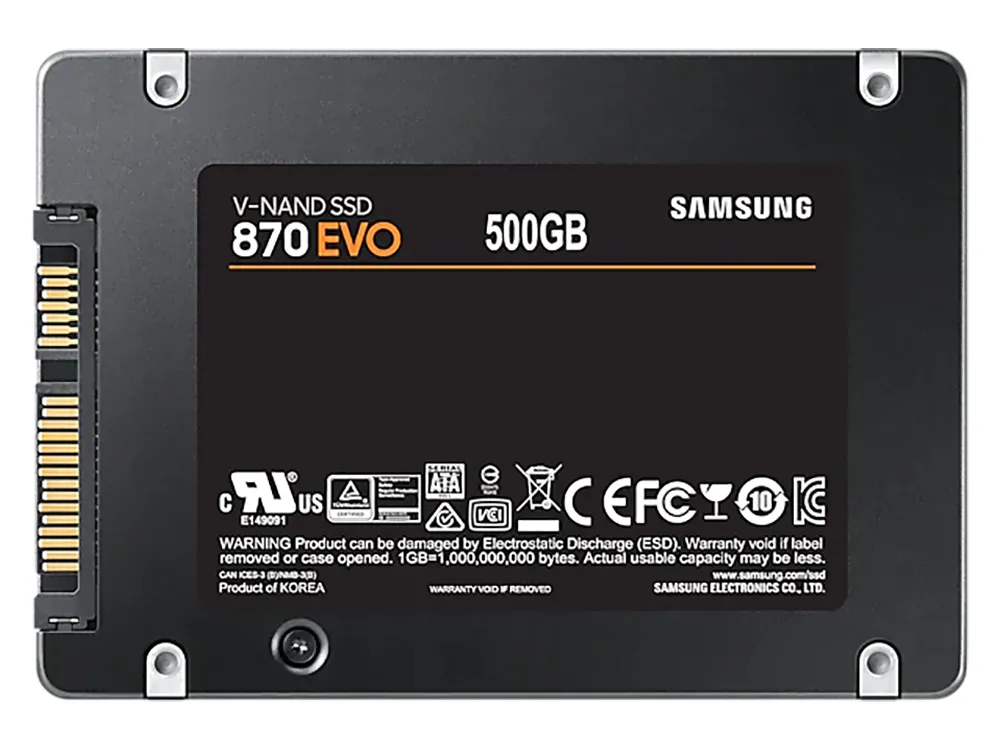 Unitate SSD Samsung 870 EVO  MZ-77E500, 500GB, MZ-77E500B/KR
