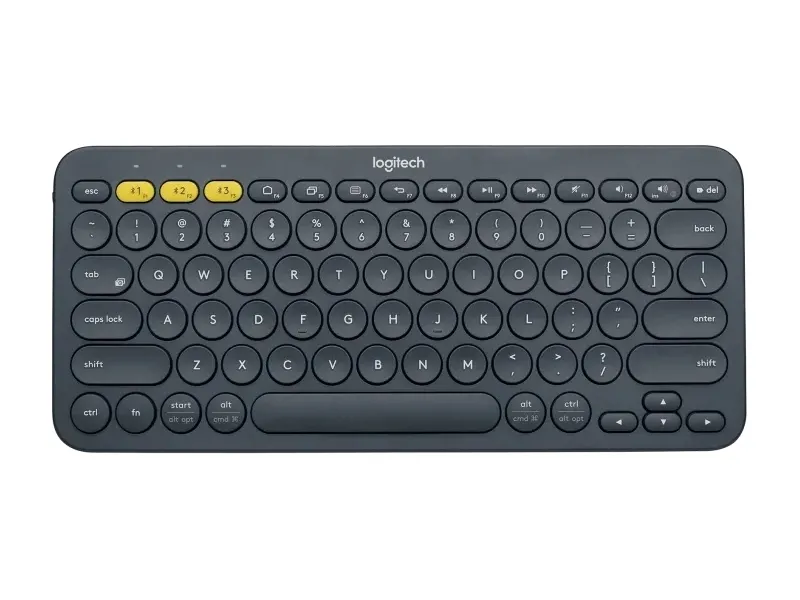 Tastatură Logitech K380, Fără fir, Negru