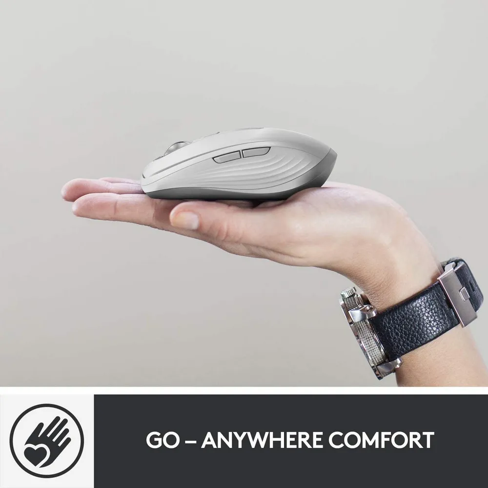 Mouse Wireless Logitech MX Anywhere 3 for Mac, Alb