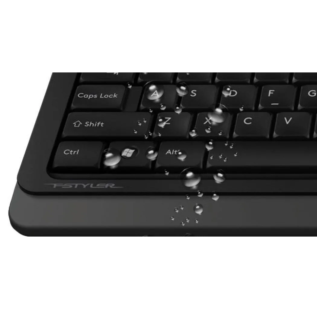 Set Tastatură + Mouse A4Tech FG1010, Fără fir, Negru/Gri