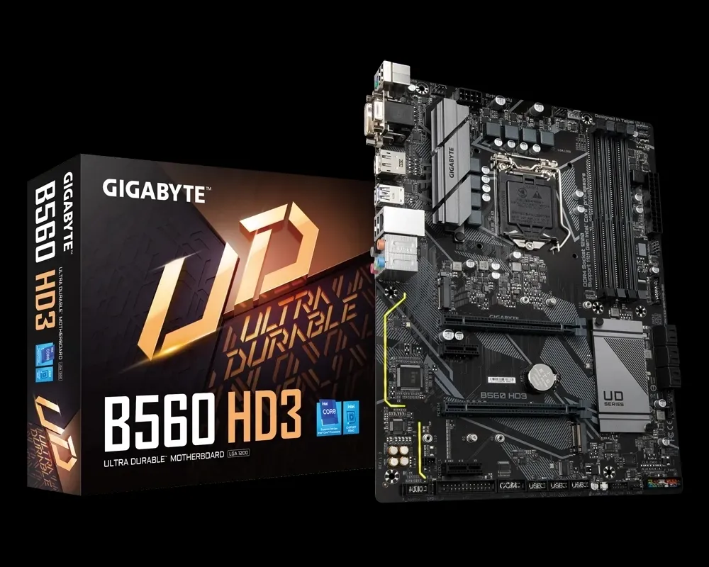 Placă de bază Gigabyte B560 HD3, LGA1200, Intel B560, ATX