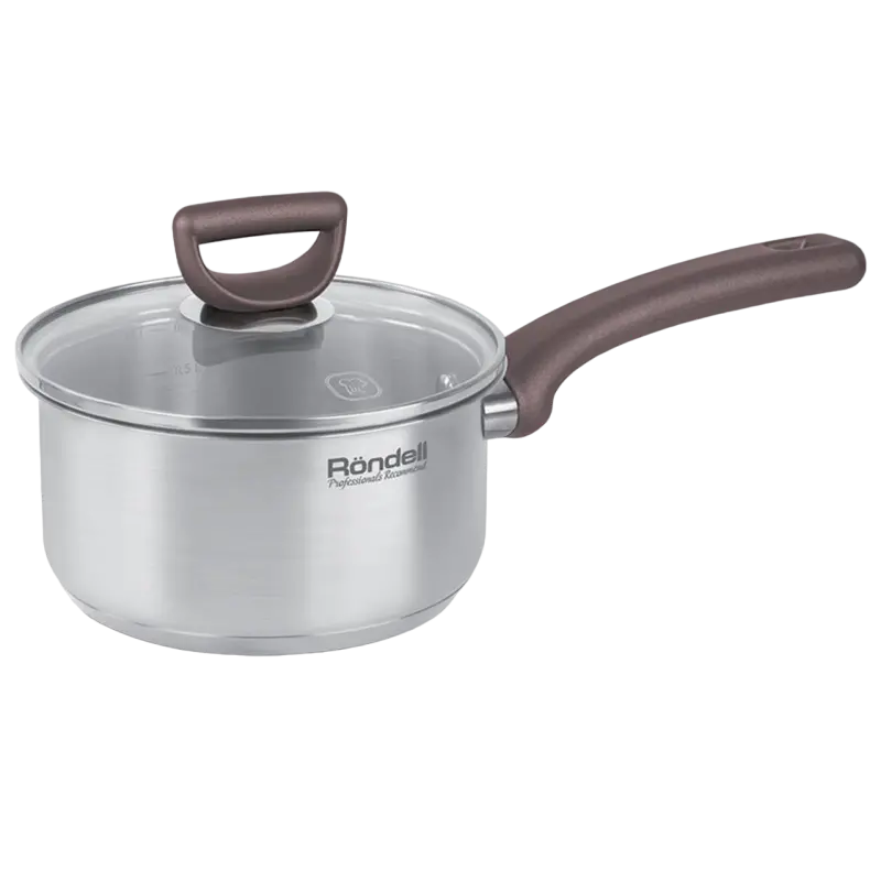 Cratița Rondell RDS-1319, 0,9L, 14cm, Oțel inoxidabil