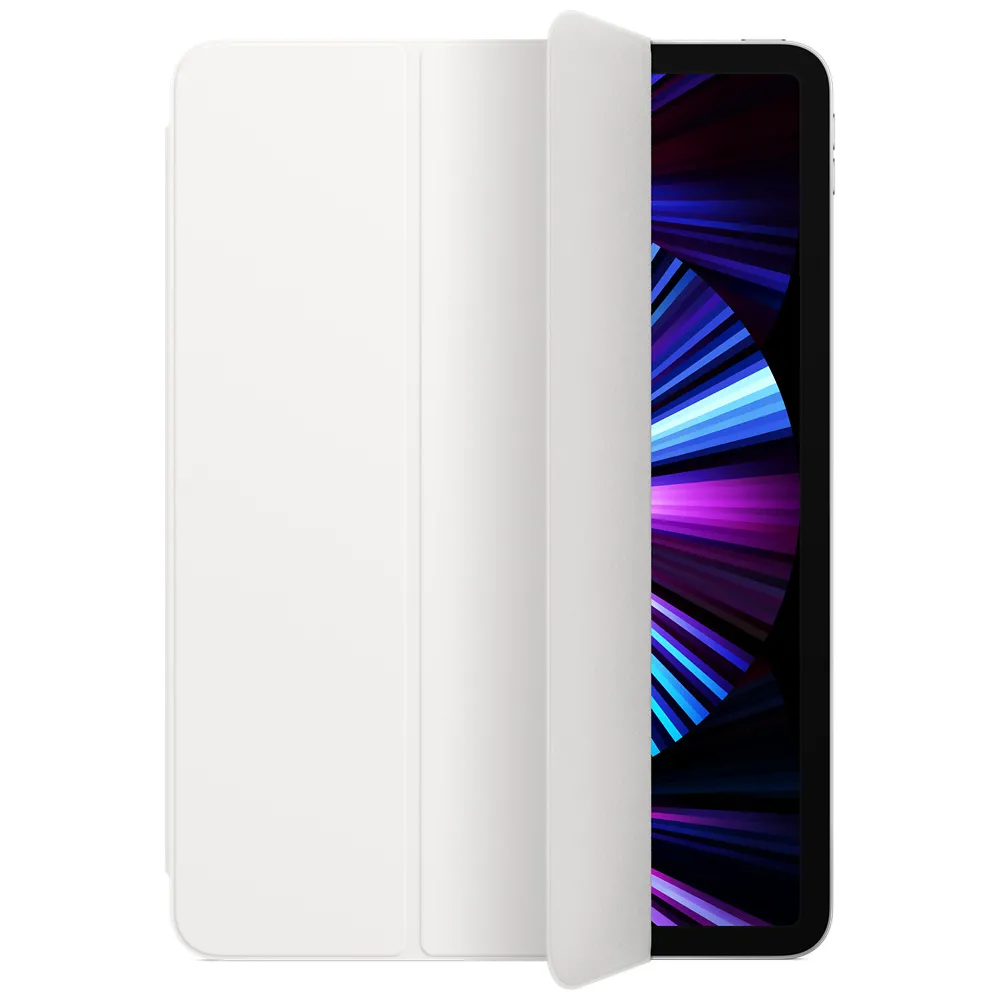 Husă pentru tabletă Apple MJMA3ZMA, 11", Poliuretan, Alb