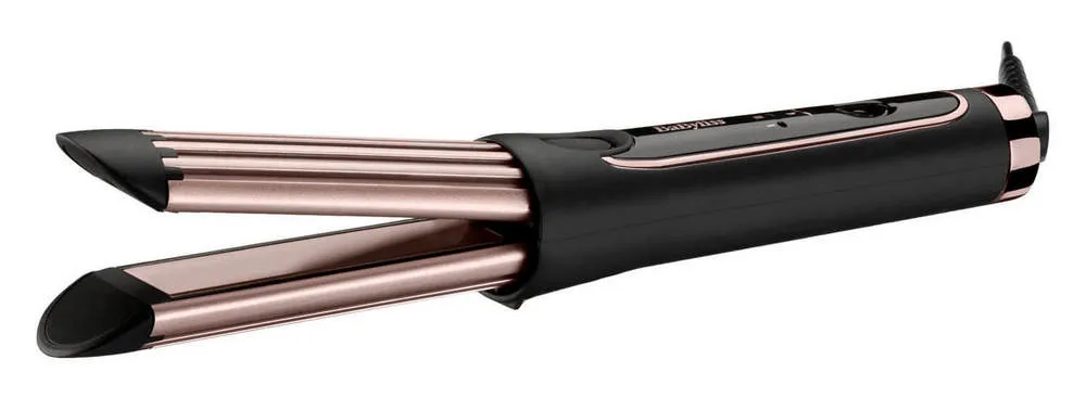 Ondulator de păr BaByliss Curl Styler Luxe C112E, Negru | Roz