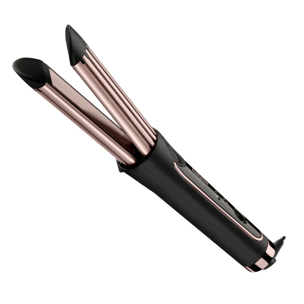 Ondulator de păr BaByliss Curl Styler Luxe C112E, Negru | Roz
