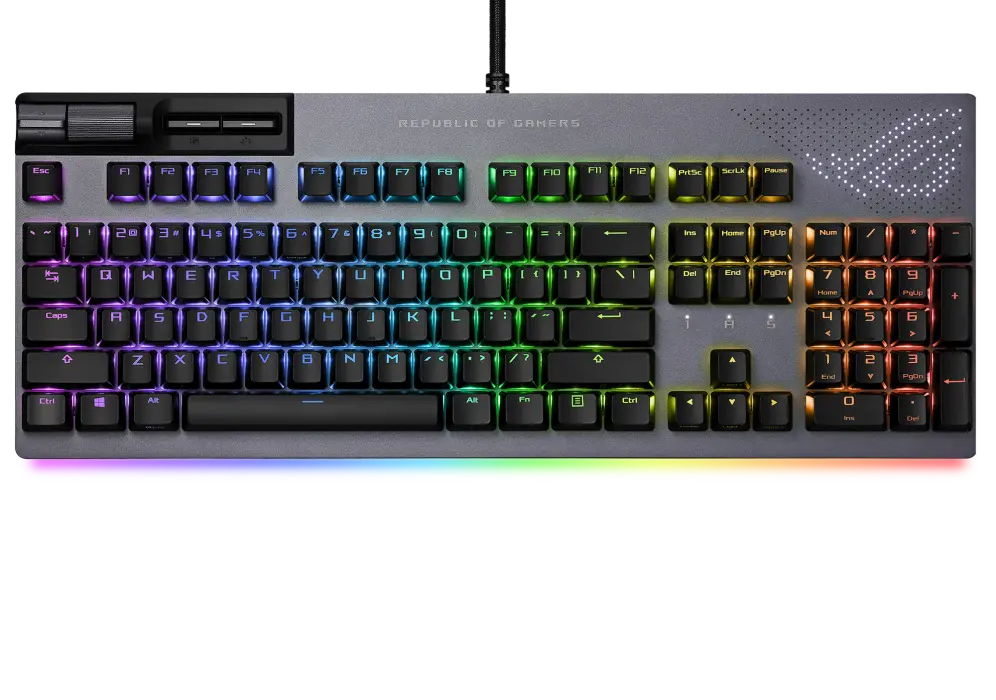 Tastatură ASUS ROG Strix Flare II Animate, Cu fir, Negru