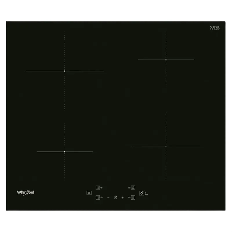 Plită cu inducție Whirlpool WS Q2760 BF, Negru