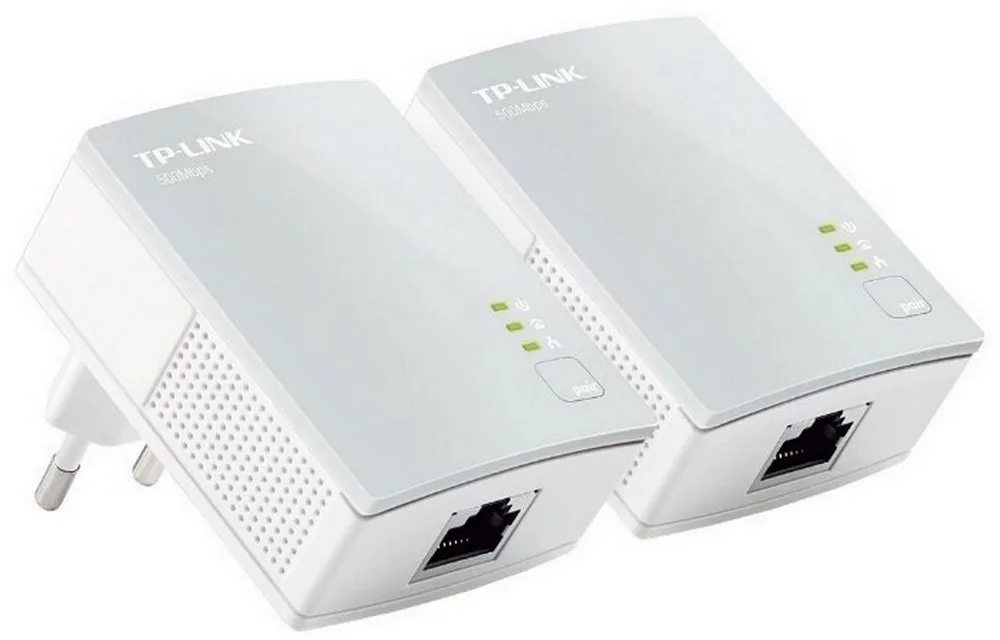 Powerline Adapter  TP-LINK TL-PA4010 KIT, AV600, 600 Mbps, Alb