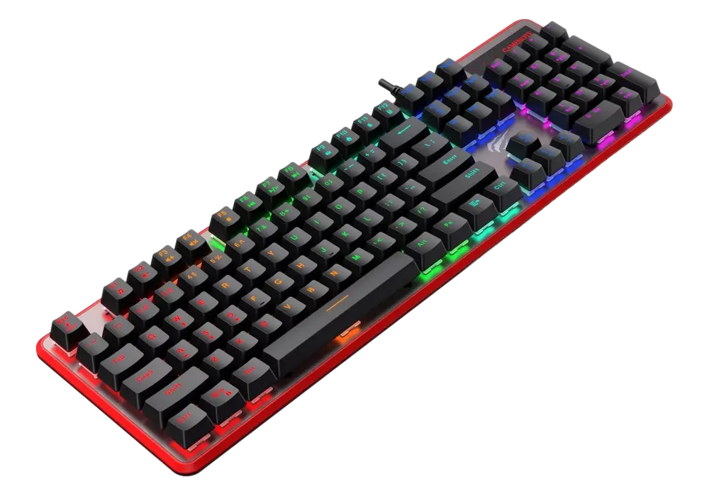Tastatură Havit KB870L, Cu fir, Negru