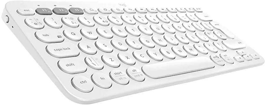 Tastatură Logitech K380, Fără fir, Alb