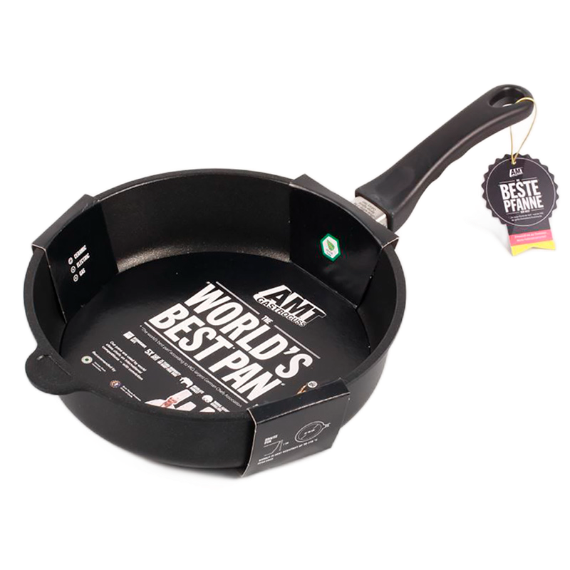 Tigaie AMT Gastroguss AMT-726-E, 3,3L, 26cm, Negru