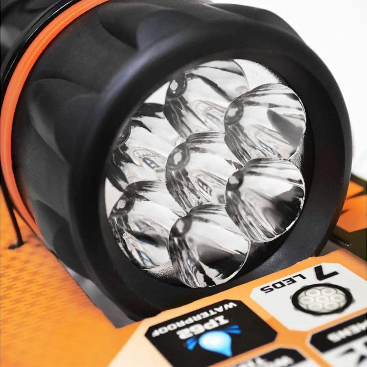 Lanterna cu 7 LED-uri WOKIN 30 lumeni 15 m  P62