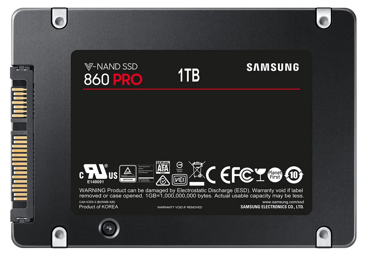 Unitate SSD Samsung 860 PRO  MZ-76P1T0, 1000GB, MZ-76P1T0BW