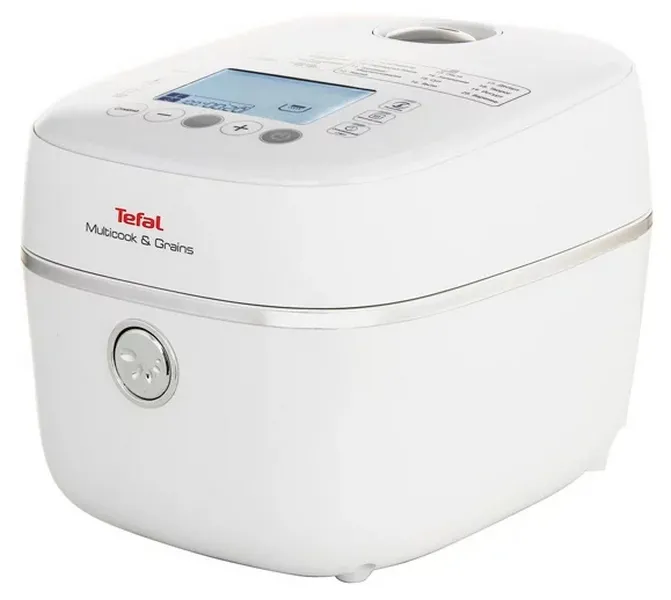 Aparat de gătit multifuncțional Tefal MULTICOOK & GRAINS, Alb
