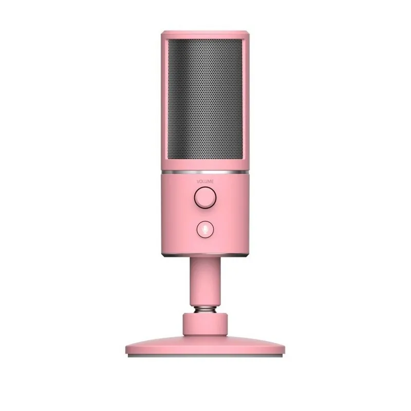 Microfon pentru calculator RAZER Seiren X, USB, Roz