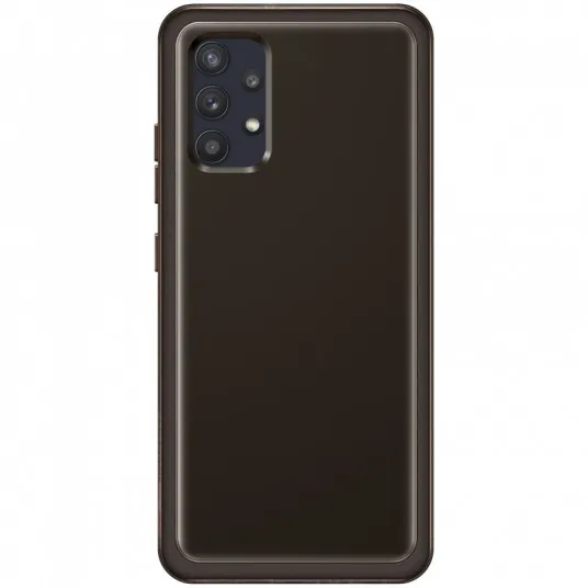 Husă Samsung Soft Clear Cover Galaxy A32, Negru