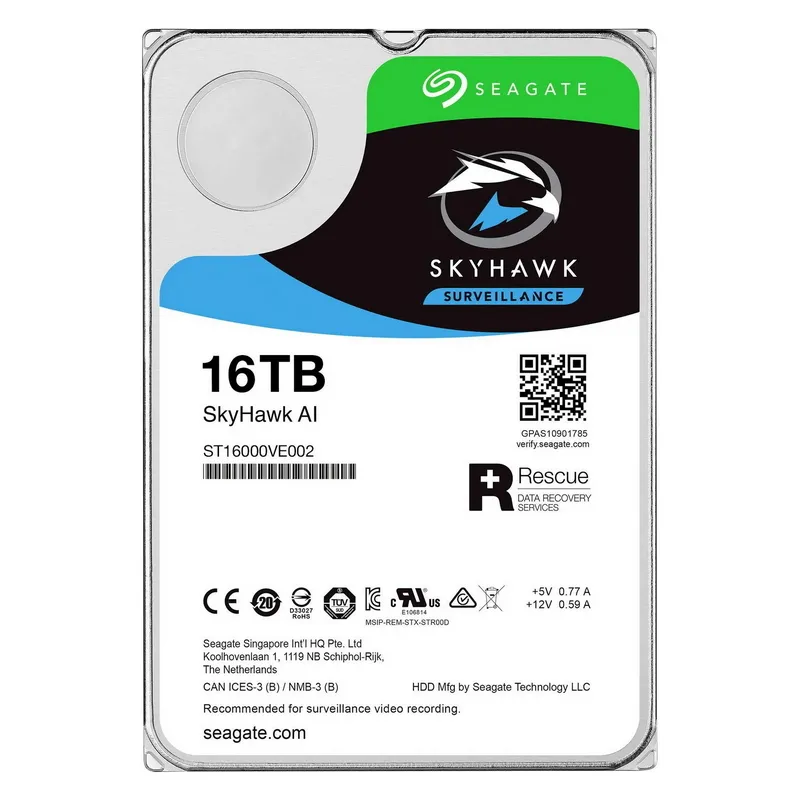 Unitate HDD Seagate SkyHawk AI, 3.5
