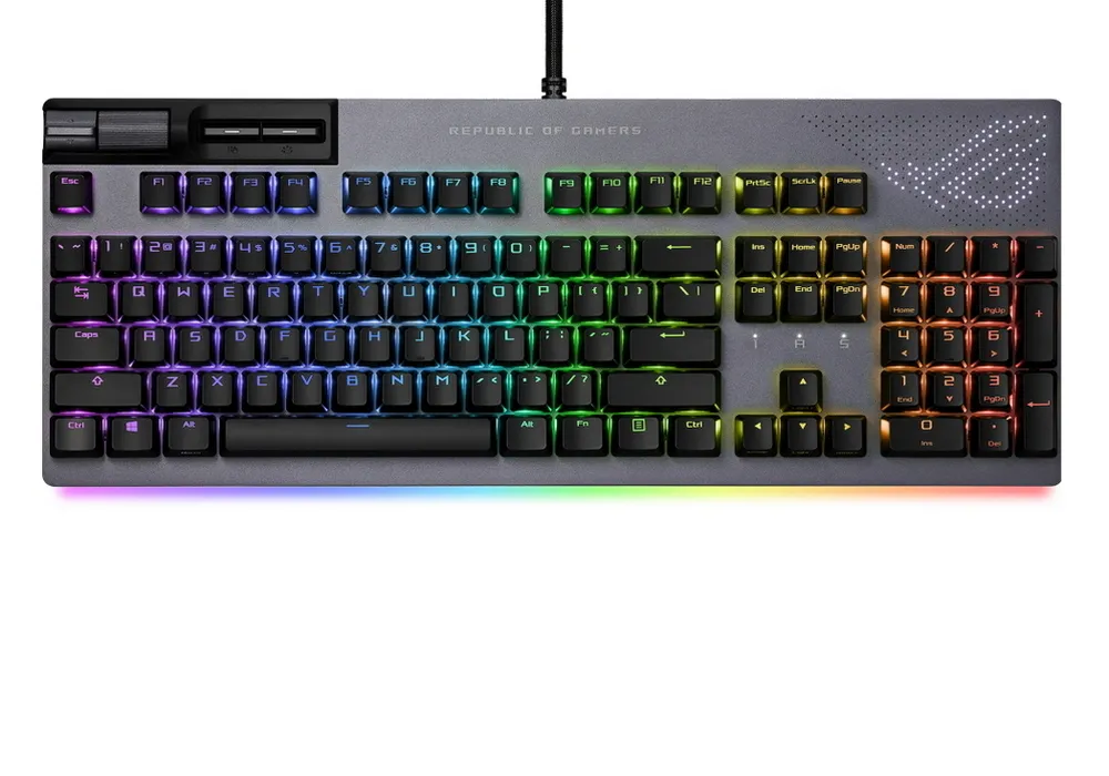 Tastatură ASUS ROG Strix Flare II Animate, Cu fir, Negru