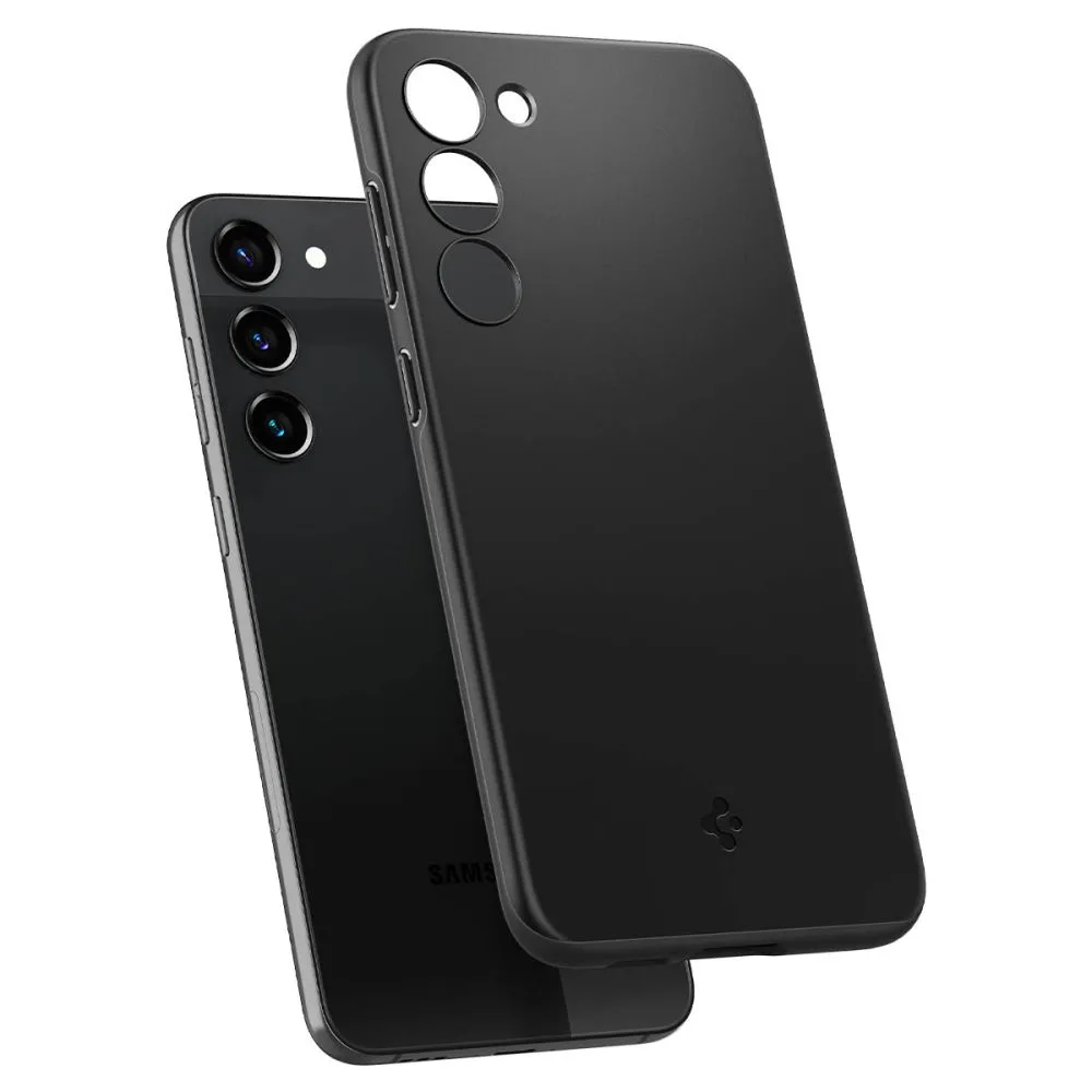 Husă Spigen Samsung S23, Thin Fit, Negru