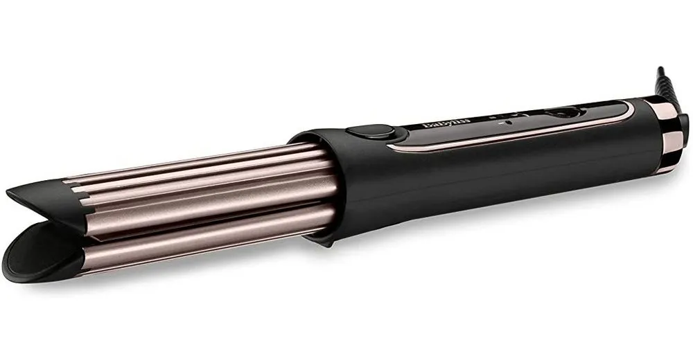 Ondulator de păr BaByliss Curl Styler Luxe C112E, Negru | Roz