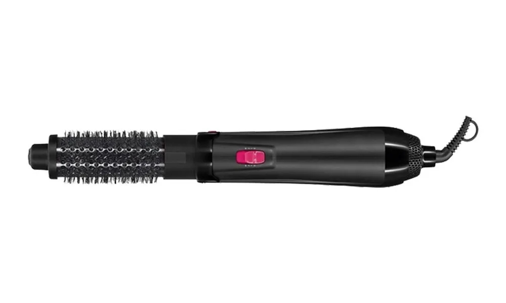 Uscător de păr-perie Rowenta Hot Air Brush CF7812F0, 1200 W, Negru