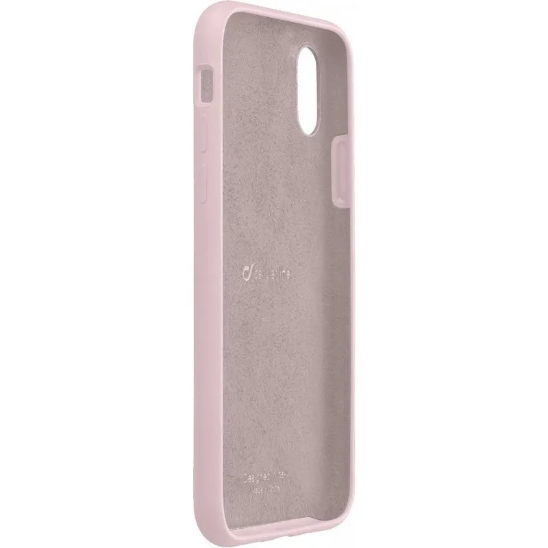 Husă Cellularline iPhone XS Max - Case, Roz