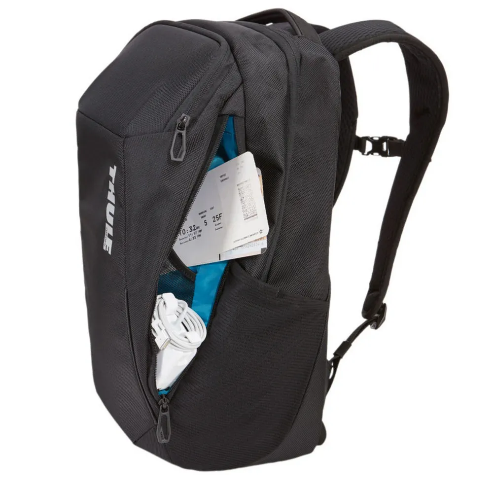 Rucsac zilnic THULE Accent, 15.6", Poliester, Negru