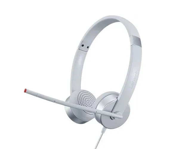 Căști Lenovo 100 Stereo, Gri