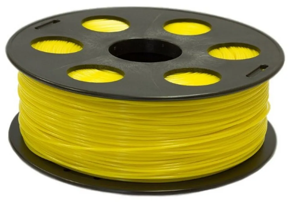 Filament pentru imprimantă 3D Gembird 3DP-ABS1.75-01-FY, ABS, Galben Fluorescent, 1.75 mm, 1kg